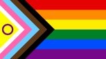 Sunnyvale Presbyterian Church pride progress flag.png